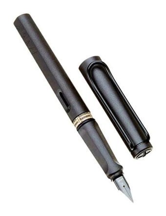 Lamy Safari Pistonlu Plastik Doldurulabilir Siyah Dolma Kalem