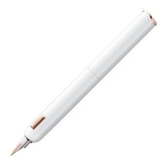 Lamy Dialog Cc Kartuşlu Platin Doldurulabilir Altın Kaplama EF Beyaz Dolma Kalem