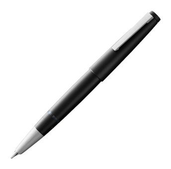 Lamy Fiberglass Pistonlu Platin Doldurulabilir Altın Kaplama OB Siyah Dolma Kalem