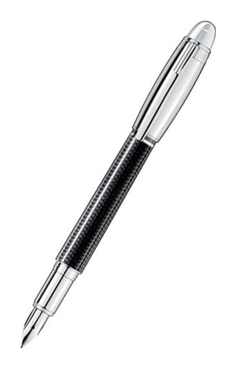 Montblanc Starwalker Carbon Kartuşlu Platin Doldurulabilir Altın Kaplama M Gümüş Dolma Kalem
