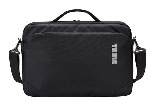 Thule Subterra 15 inç Polyester Su Geçirmez El-Omuz Laptop Çantası Siyah