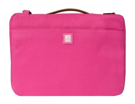 Minbag Michael 15 inç Kumaş El-Omuz Laptop Çantası Pembe