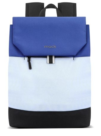 Mack Zen Eco Mce-1304 13-14 inç Kumaş Su Geçirmez Sırt Laptop Çantası Gri-Mavi