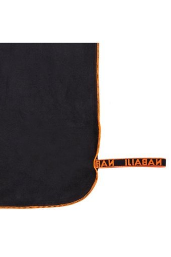 Decathlon Nabaiji Mikrofiber 80x130 cm Plaj Havlusu Siyah