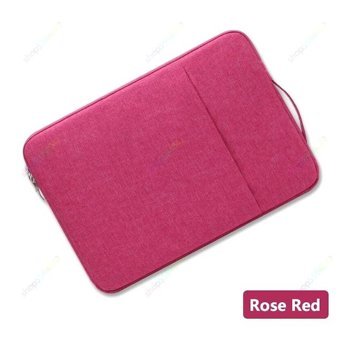 Gubisi A2442 13.3-14 inç Kumaş Su Geçirmez Kılıf Laptop Çantası Kırmızı