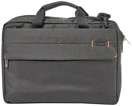 Samsonite CC8-19-003 17.3 inç Kumaş Su Geçirmez El-Omuz Laptop Çantası Siyah
