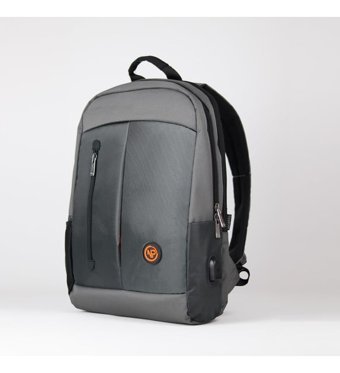 Npo Citylife Smart 16 inç Polyester Su Geçirmez Sırt Laptop Çantası Gri