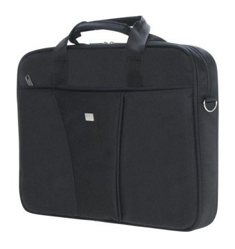 Plm 17 inç Polyester El-Omuz Laptop Çantası Siyah