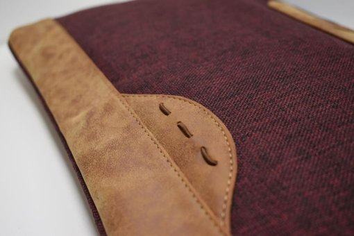 Minbag Danny 15 inç Polyester Su Geçirmez Kılıf Laptop Çantası Bordo