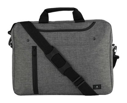 Beutel NLG300 15.6 inç Kumaş Su Geçirmez El-Omuz Laptop Çantası Gri