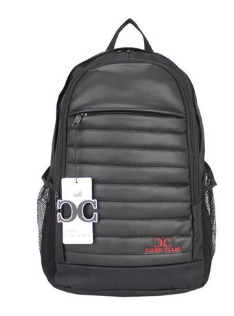 Case Club 15.6 inç Kumaş Su Geçirmez Sırt Laptop Çantası Kırmızı