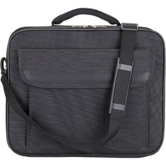 Plm PL-04-DR69 15.6 inç Polyester El-Omuz Laptop Çantası Siyah