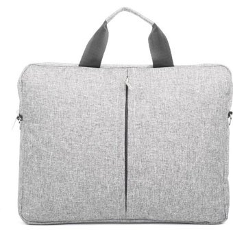 Microcase AL3090 15.6 inç Kumaş Su Geçirmez El-Omuz Laptop Çantası Gri