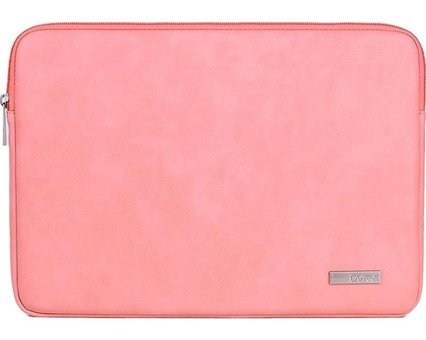 Canvas Artisan L11-03 13 inç Deri Su Geçirmez Kılıf Laptop Çantası Pembe