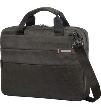 Samsonite CC8-19-001 14.1 inç Kumaş Su Geçirmez El-Omuz Laptop Çantası Siyah
