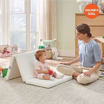 Yataş Mini Dikdörtgen Visco Ortopedik 60x120 cm Beşik Yatağı