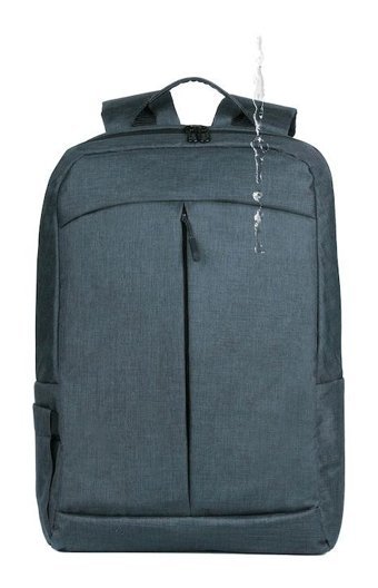 Beutel F420 15.6 inç Kumaş Su Geçirmez Sırt Laptop Çantası Füme