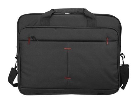 Addison 301013 15.6 inç Deri El-Omuz Laptop Çantası Siyah