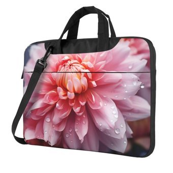 VducK 15.6 inç Oxford Kumaş Su Geçirmez El-Omuz Laptop Çantası Pembe-Siyah