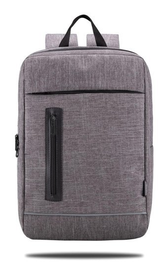 Classone Triesta RC58-154 15.6 inç Kumaş Su Geçirmez Sırt Laptop Çantası Gri