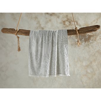 English Home Turtle Pamuklu Polyester Plaj Havlusu Yeşil