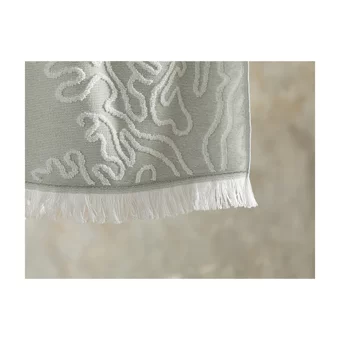 English Home Turtle Pamuklu Polyester Plaj Havlusu Yeşil