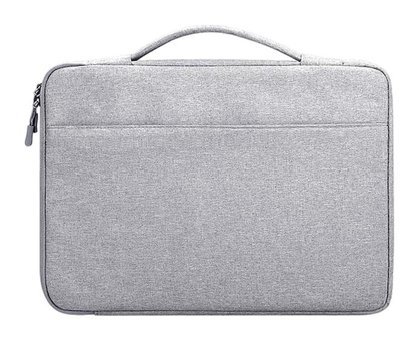 Lbw 15.6 inç Oxford Kumaş Su Geçirmez El-Omuz Laptop Çantası Gri