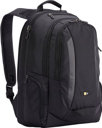 Case Logic 15.6 inç Kumaş Sırt Laptop Çantası Siyah