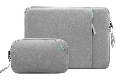 Tomtoc Defender A13F2GV 16 inç Polyester Kılıf Laptop Çantası Gri