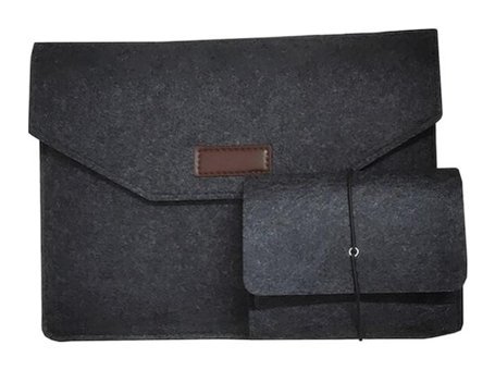 Gubisi 13 inç Keçe Kılıf Laptop Çantası Siyah