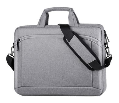 Wslcn 13 inç Oxford Kumaş Su Geçirmez El-Omuz Laptop Çantası Gri