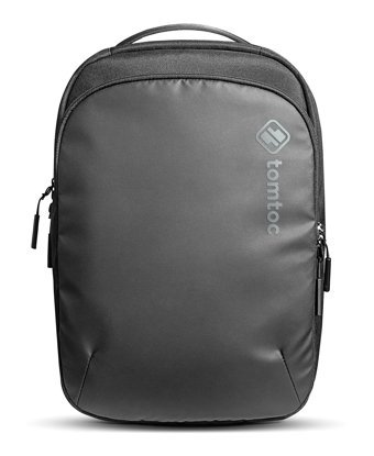 Tomtoc 16 inç Polyester Su Geçirmez Sırt Laptop Çantası Gri