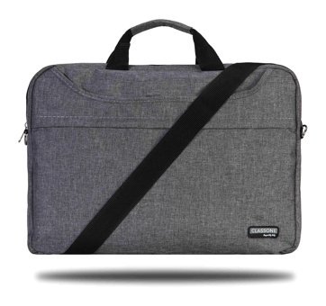 Classone TL2564 15.6 inç Kumaş El-Omuz Laptop Çantası Gri