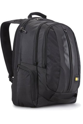 Case Logic 17.3 inç Kumaş Su Geçirmez Sırt Laptop Çantası Siyah