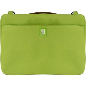 Minbag Michael 15 inç Polyester Su Geçirmez El-Omuz Laptop Çantası Fıstık Yeşili