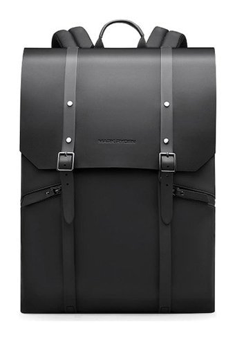 Mark Ryden Ryden MUKE 2 MR-1622 15.6 inç Oxford Kumaş Su Geçirmez Sırt Laptop Çantası Siyah