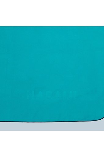 Decathlon Nabaiji Çift Taraflı 39x55 cm Mikrofiber Plaj Havlusu Mavi