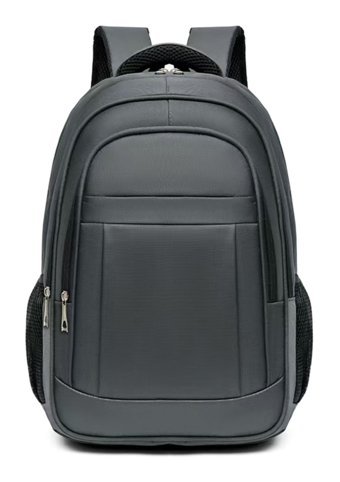 Bsxjh 15.6 inç Oxford Kumaş Su Geçirmez Sırt Laptop Çantası Gri