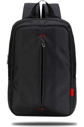 Classone Roma PR-R140 13-14 inç Kumaş Su Geçirmez Sırt Laptop Çantası Siyah