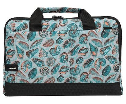 Moserini Taban Korumalı 14 inç Kumaş El-Omuz Laptop Çantası Mavi