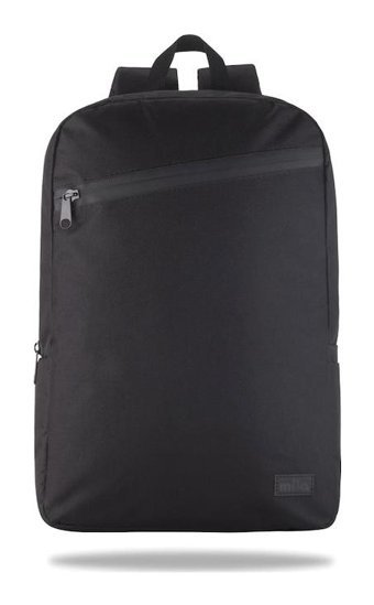 Classone Mila PR-EK200 15.6 inç Kumaş Su Geçirmez Sırt Laptop Çantası Siyah