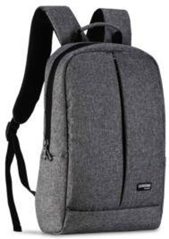 Classone Zaiono Bp-Z204 15.6 inç Kumaş Su Geçirmez Sırt Laptop Çantası Gri