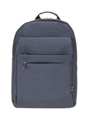 Plm Seitek 15.6 inç Polyester Su Geçirmez Sırt Laptop Çantası Koyu Gri