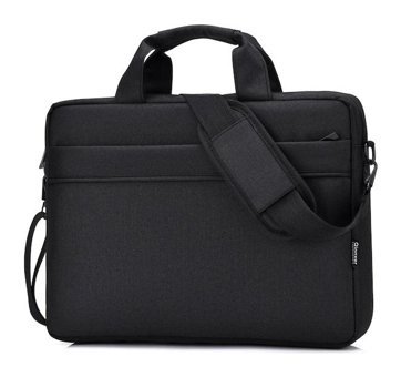 Jms 14.1 inç Polyester Su Geçirmez El-Omuz Laptop Çantası Siyah