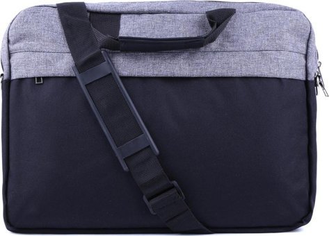 Beutel 15.6 inç Suni Deri Su Geçirmez El-Omuz Laptop Çantası Siyah