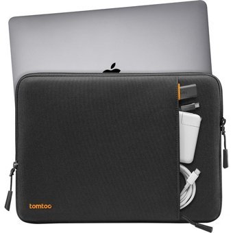 Tomtoc Defender A13D2D1 14 inç Polyester Kılıf Laptop Çantası Siyah
