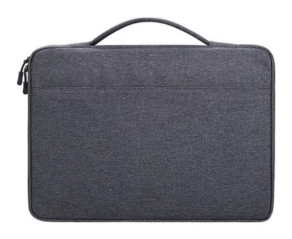 Lbw 15.6 inç Oxford Kumaş Su Geçirmez El-Omuz Laptop Çantası Koyu Gri