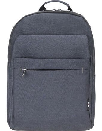 Plm Seitek 13-14 inç Polyester Su Geçirmez Sırt Laptop Çantası Gri