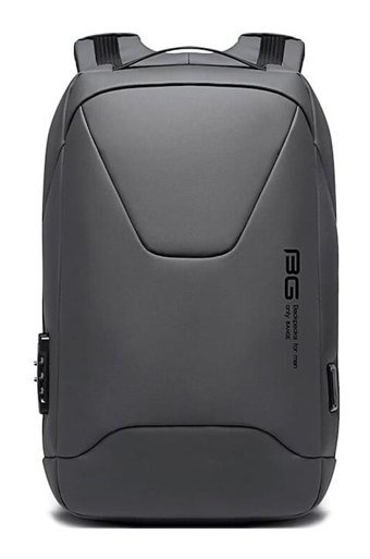 Bange BG22188 15.6 inç Oxford Kumaş Su Geçirmez Sırt Laptop Çantası Gri