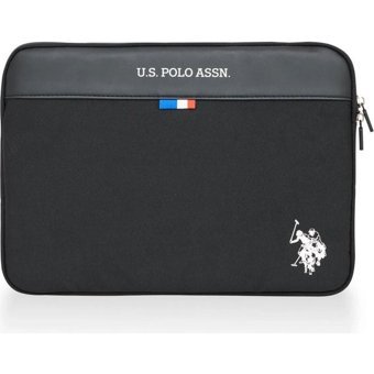 U.S. Polo Assn. PLEVR23798 13-13.3 inç Polyester Su Geçirmez Kılıf Laptop Çantası Siyah